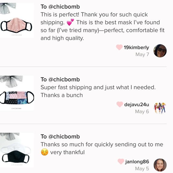 MADE IN USA REUSABLE FASHION FACE MASK- DOTS - Picture 6 of 6